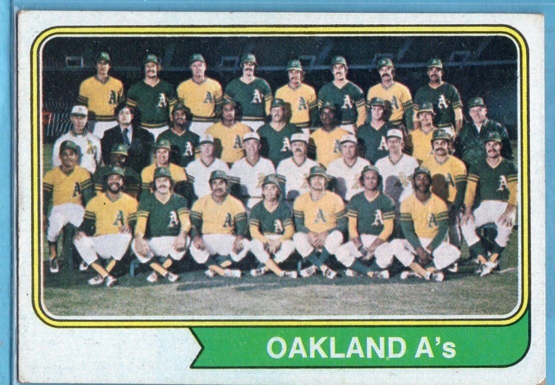 1974 Topps Baseball Team Cards – Complete Your Set