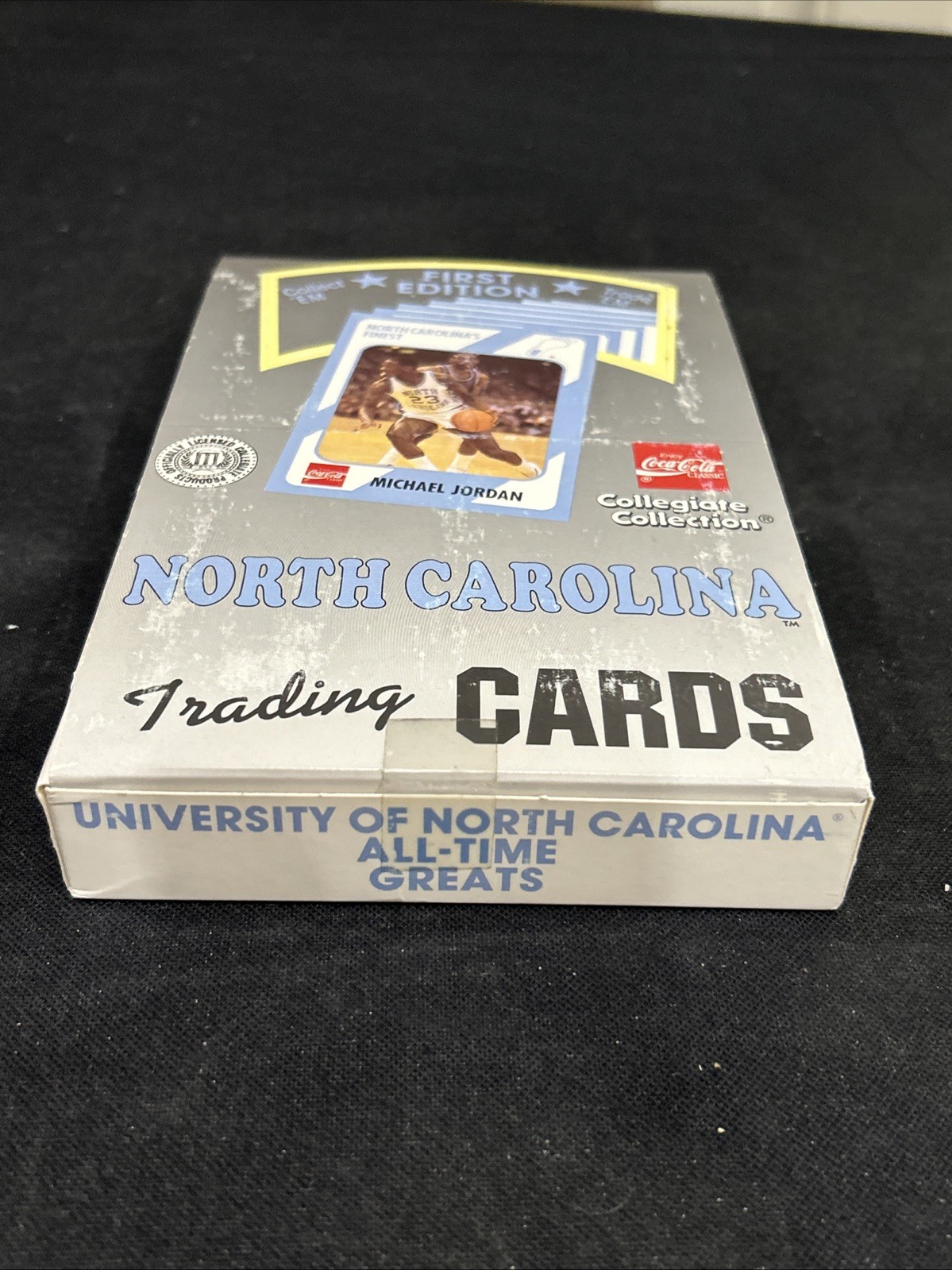 1989 North Carolina Collegiate Basketball 1st Edition Box 36 Packs Sealed Jordan