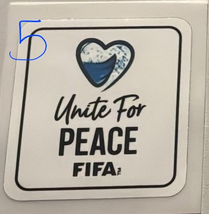 WORLD CUP SOCCER JERSEY PATCH 2026 ANY PLAYER