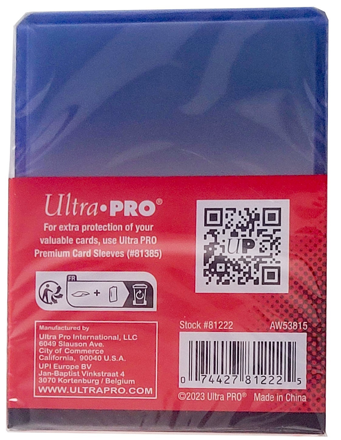 25 Ultra Pro 3×4 Regular Toploaders NEW Rigid Clear Standard Size Card Sleeves