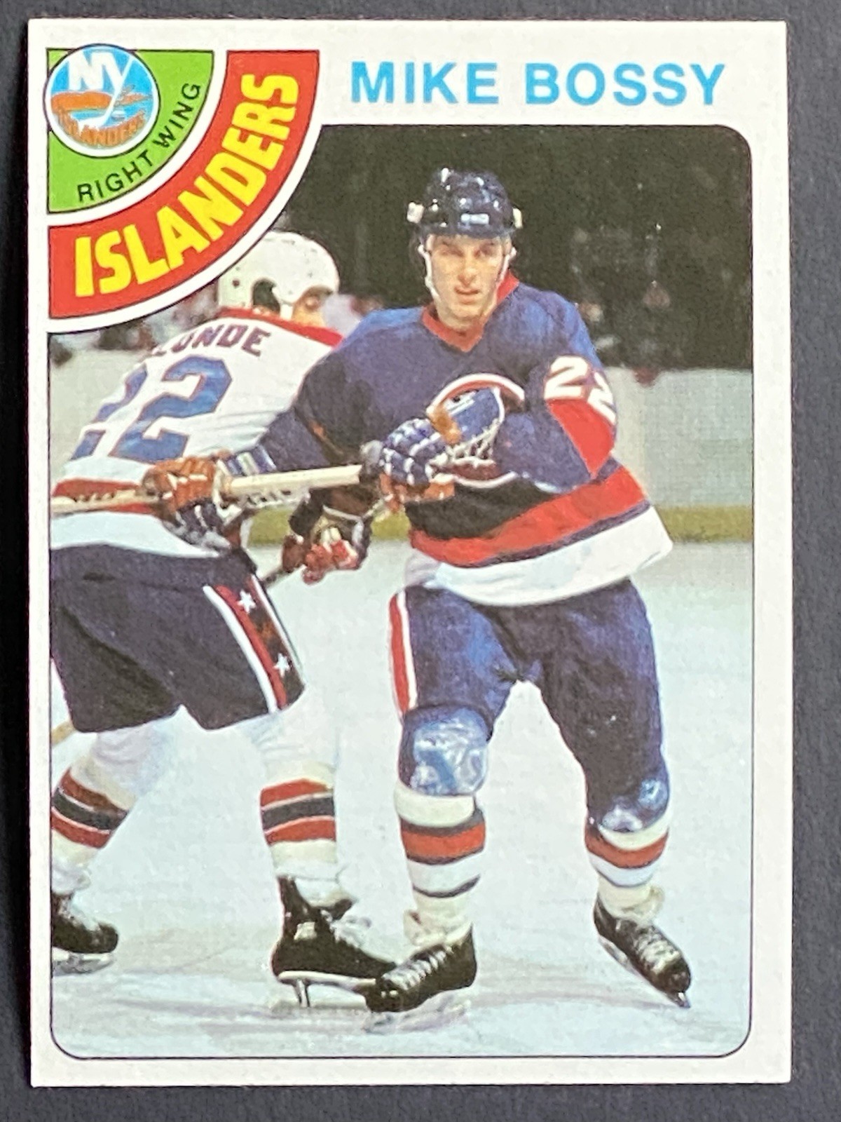 1978 Topps Mike Bossy #115 RC Rookie New York Islanders Sharp Edges/Corners