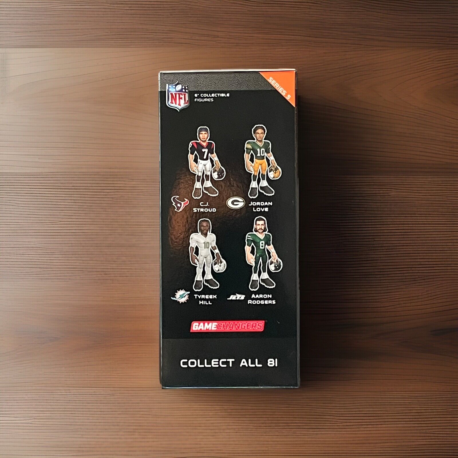 Travis Kelce Chiefs Yellow Variant Game Changers 6 Inch Collectible Figure