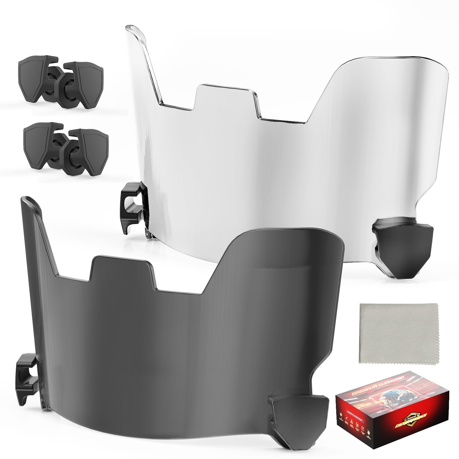 Football Helmet Visor -, ASTM F1938 Certified, Fits Schutt F7/Riddell SpeedFl…