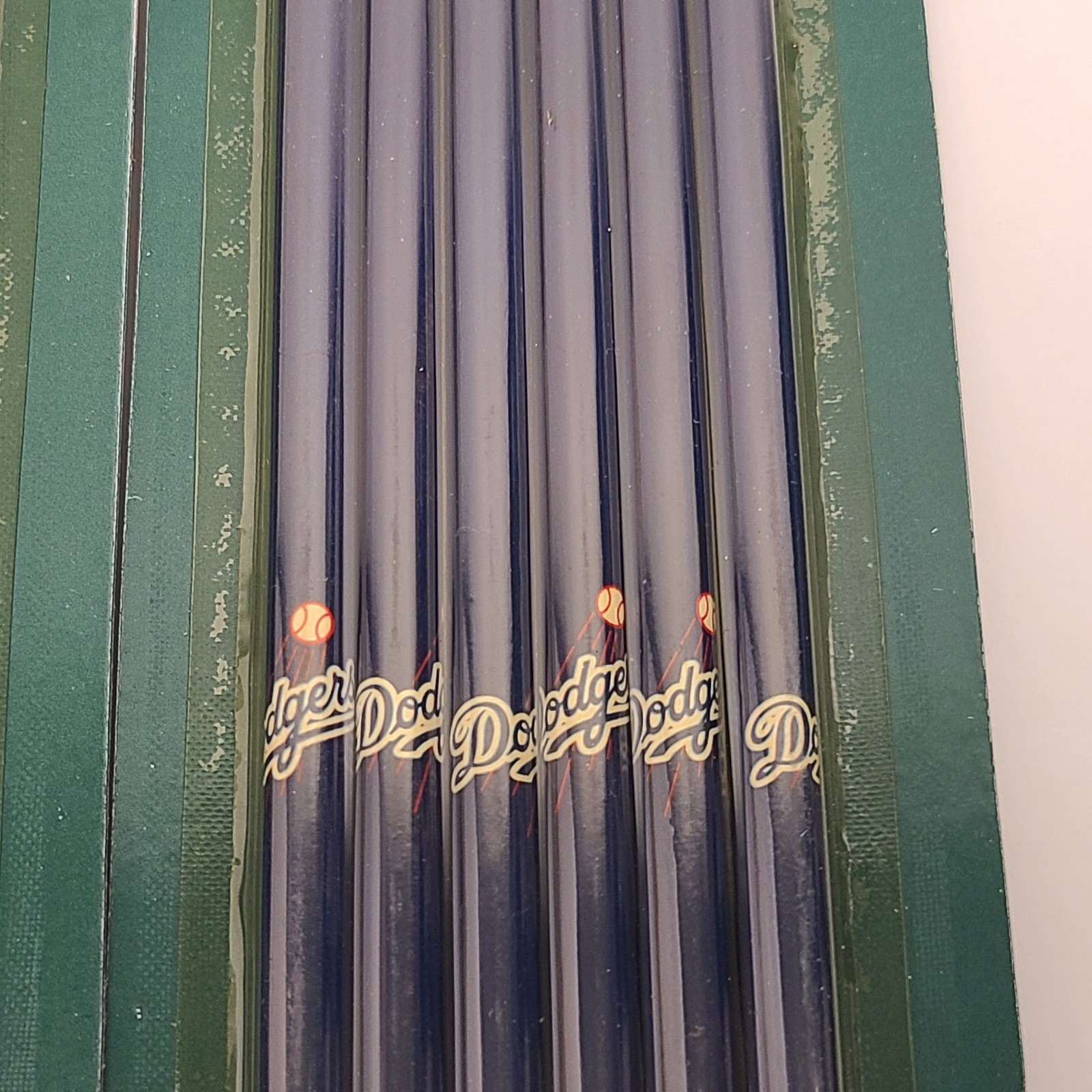 Los Angeles Dodgers Pencils Set of 12 MLB Baseball Team School Office Supplies