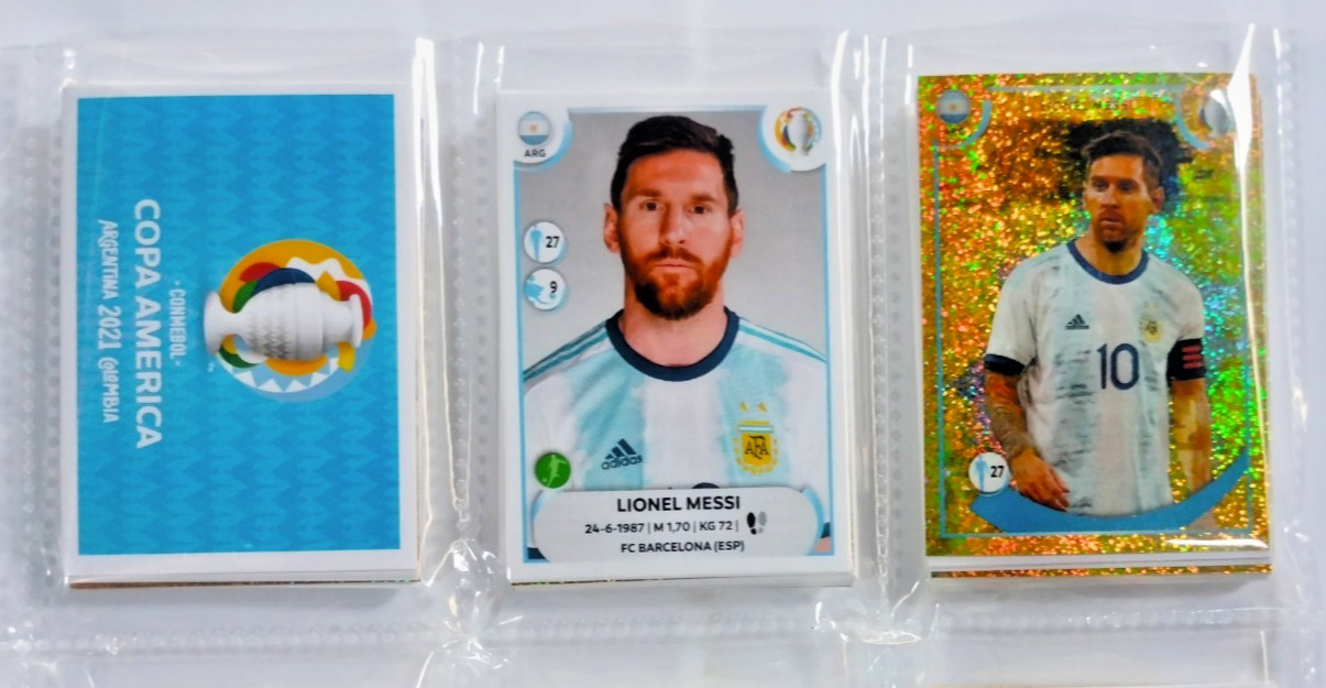 COPA AMERICA ARGENTINA / COLOMBIA 2021 PANINI – ALBUM HARDCOVER + FULL SET 369