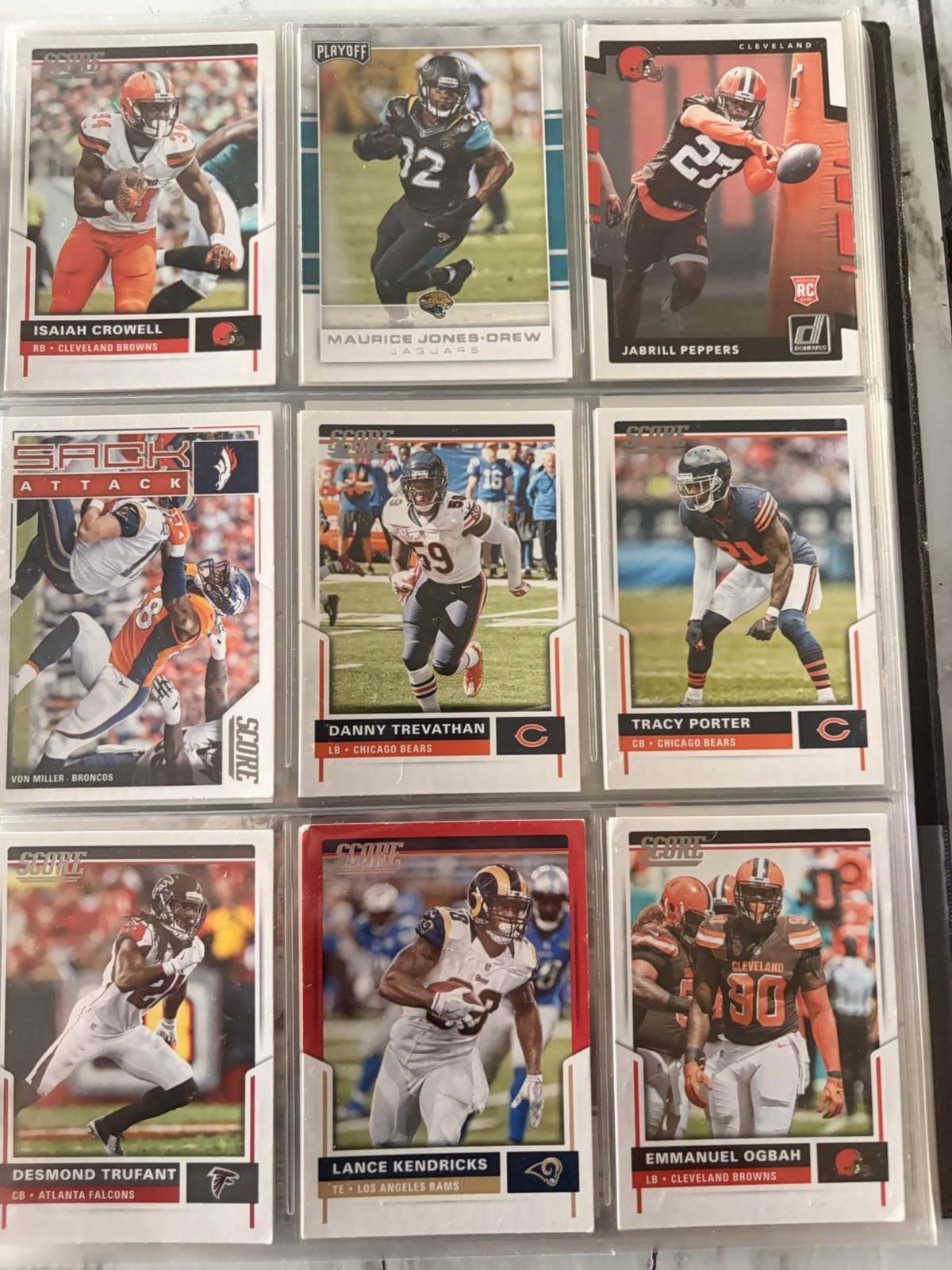 Sports Card Mixed Lot Baseball, Basketball, Football Various Brands Years