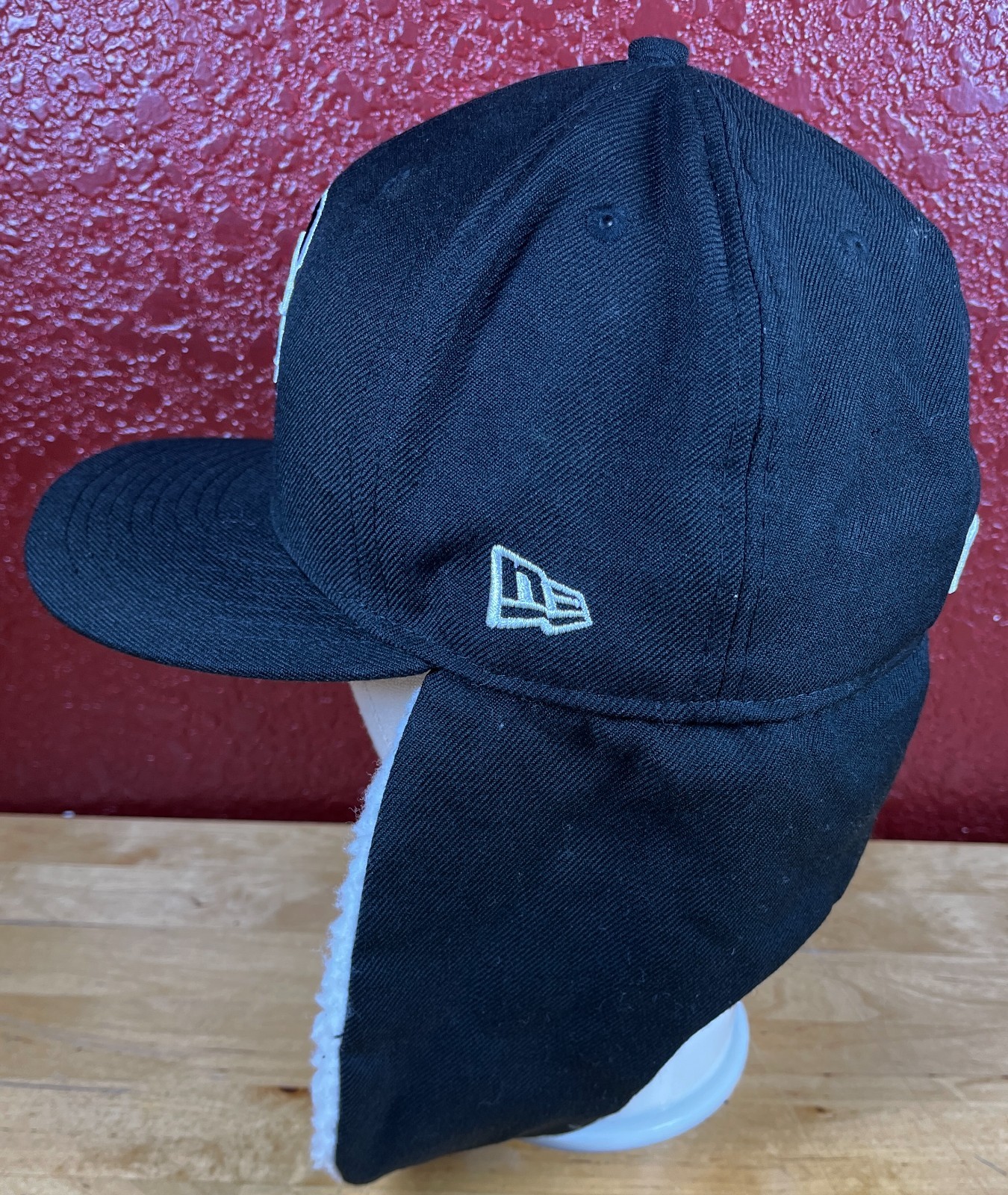 Chicago Cubs New Era 59Fifty Fitted 7 ¼ Faux Sherpa Ear Flap Hat MLB Baseball