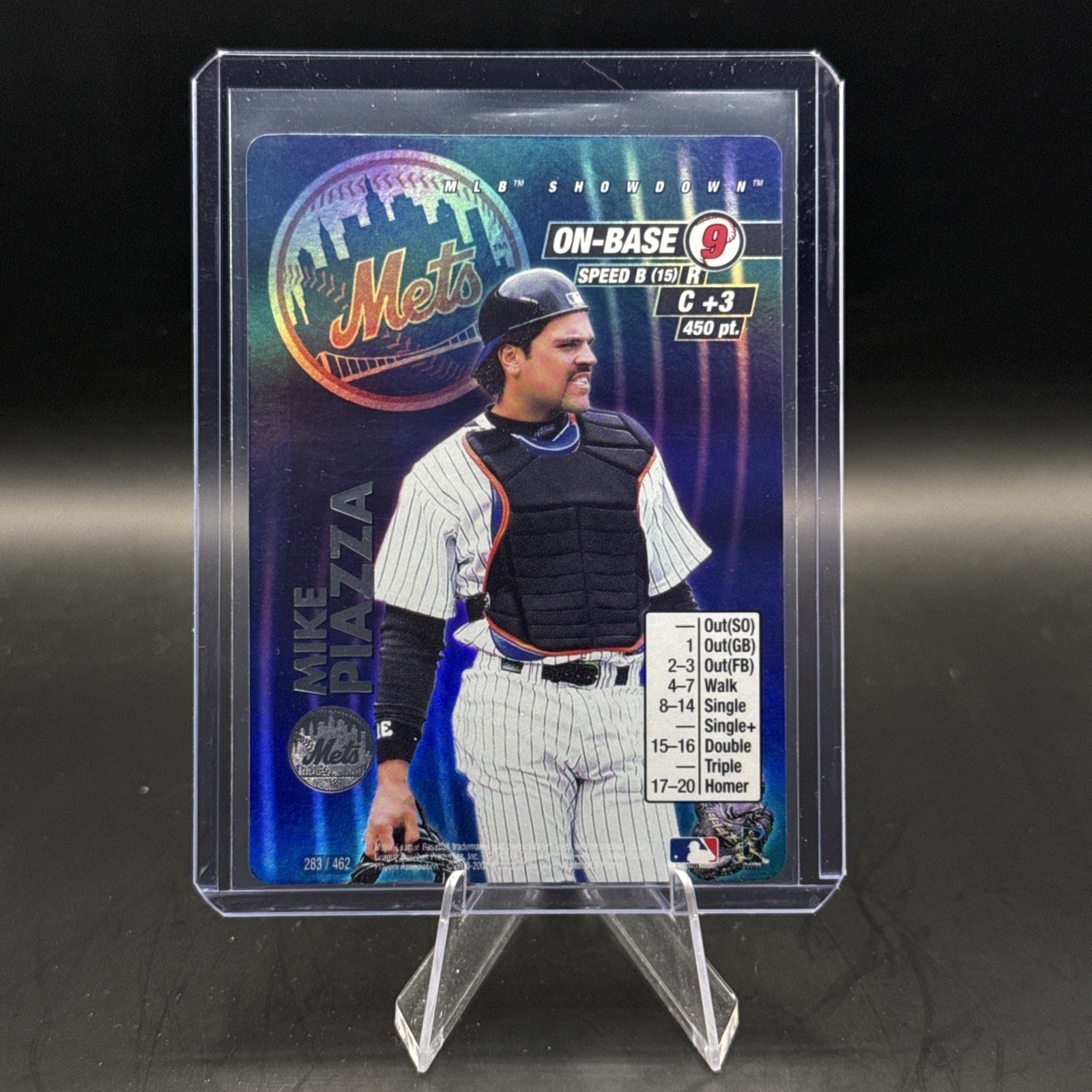 2001 MLB Showdown 1st Edition Mike Piazza #283 New York Mets