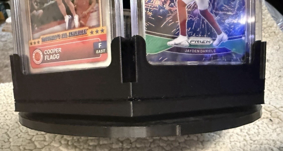 8 side octagon 35pt one touch trading card display/holder Holds 16 Magnetics