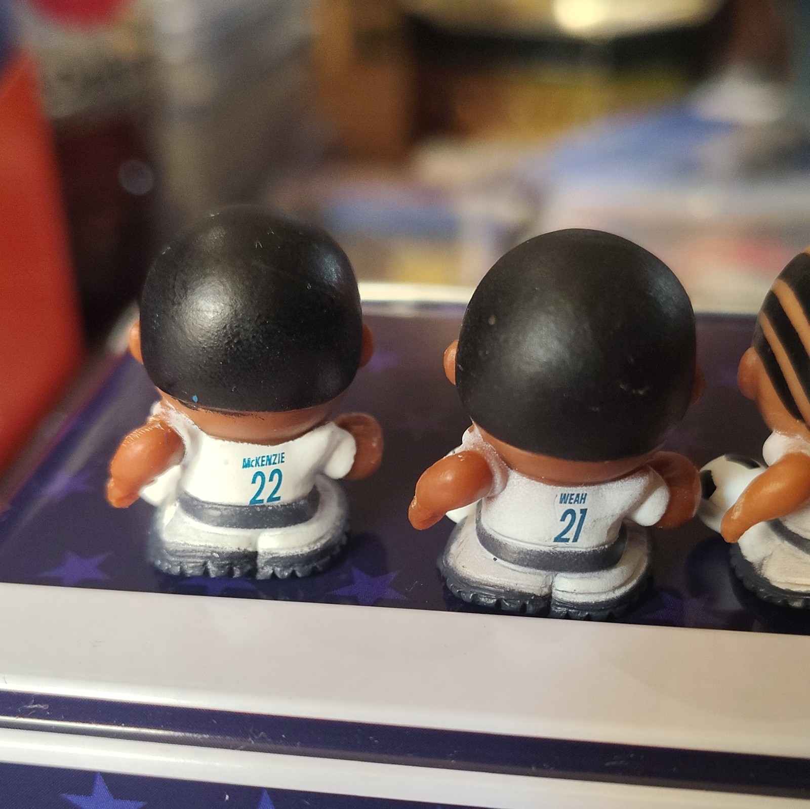 TeenyMates Collectors 10 Stadium Display Set USA Soccer With Seven Players Figur