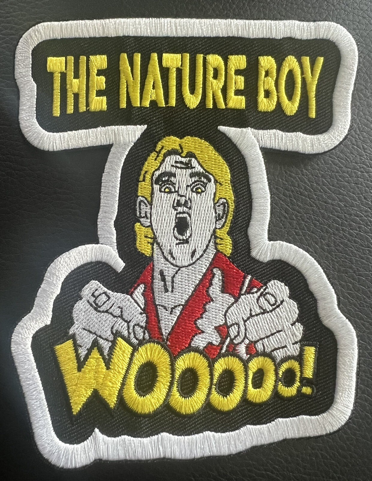 RARE Ric Flair “The Nature Boy” LEGEND Large 5in. Patch Iron Sew On Embroidered