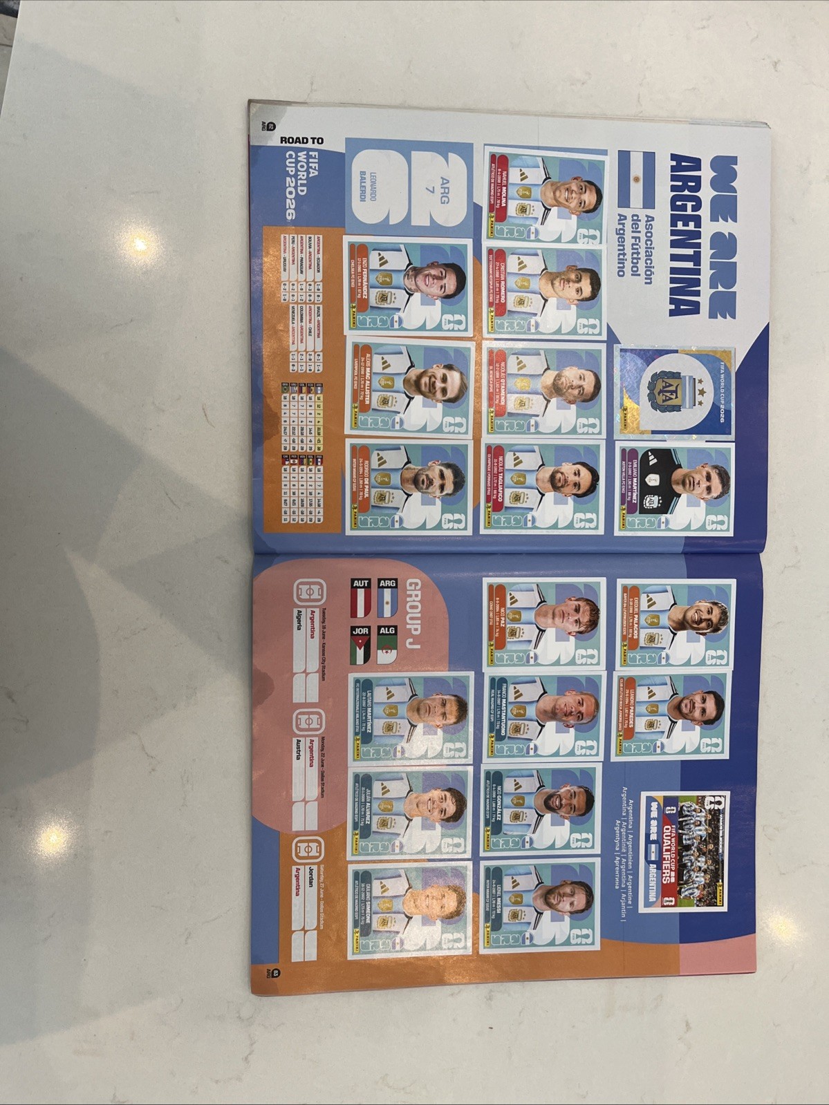 OFFICIAL Panini Sticker World Cup Album 75% Done 210 dollar value some rips