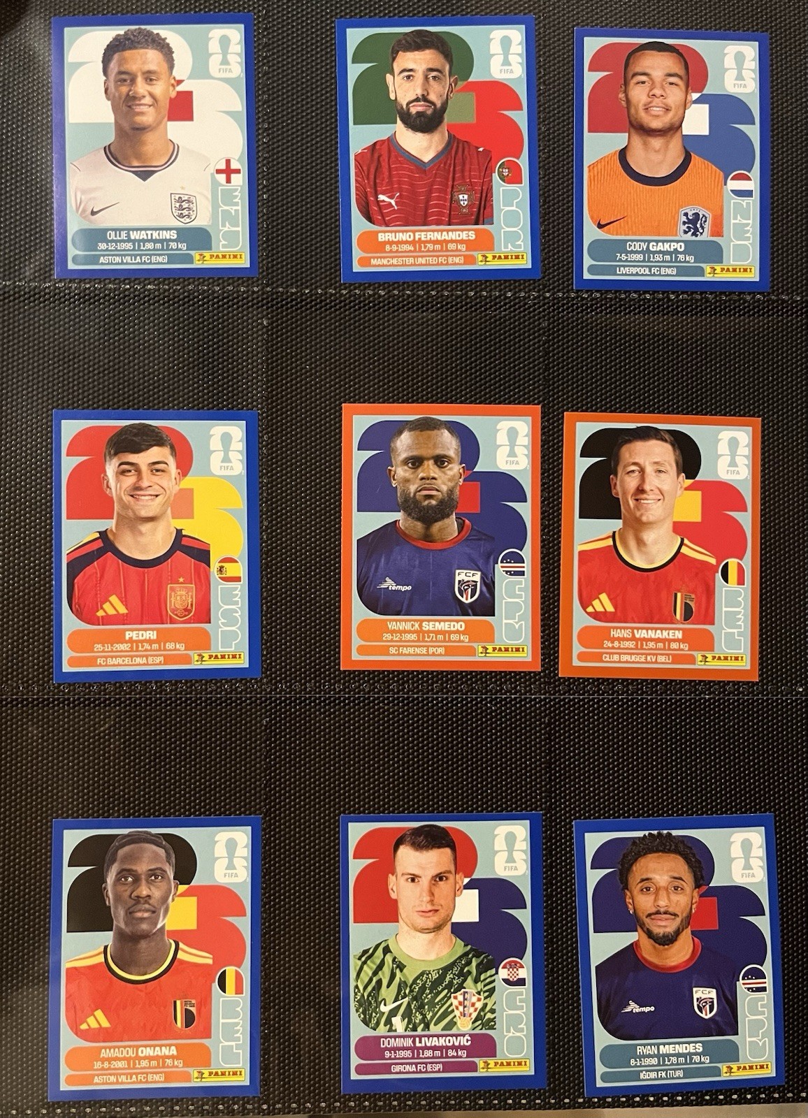 2026 Panini FIFA World Cup Sticker Parallels – You Pick – *FREE SHIPPING*