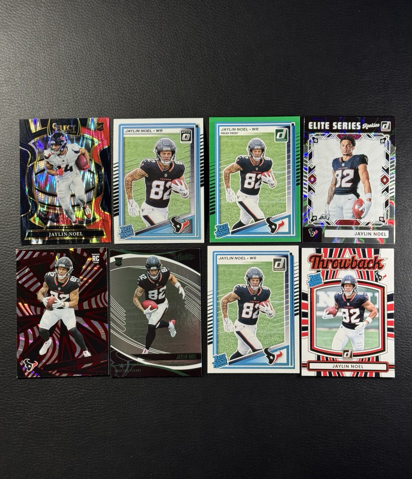 Jaylin Noel Rookie Card Lot 2025 Optic/Select/Absolute/Revolution (SEE DETAILS)