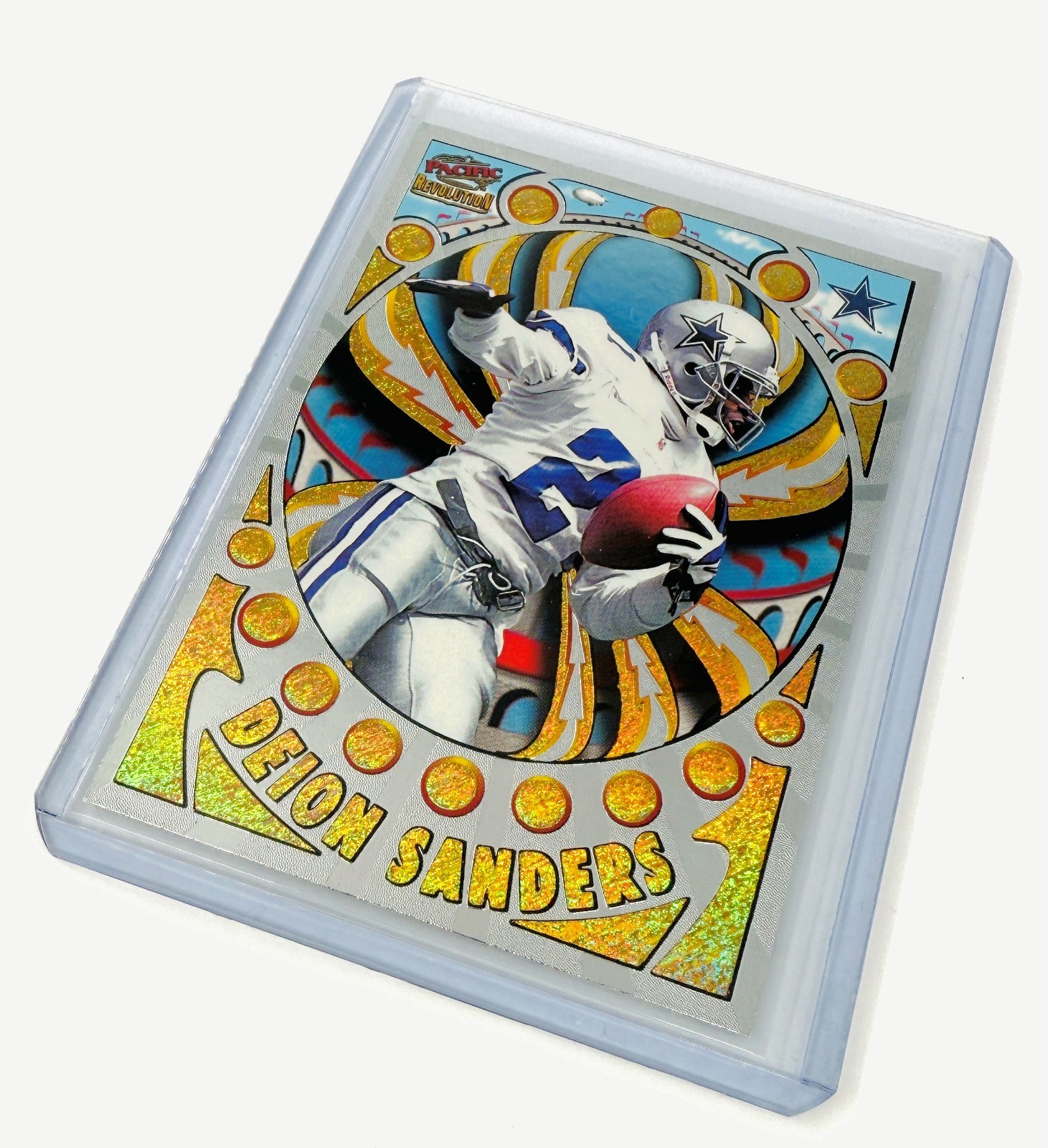 1997 Pacific Revolution Deion Sanders Silver #39