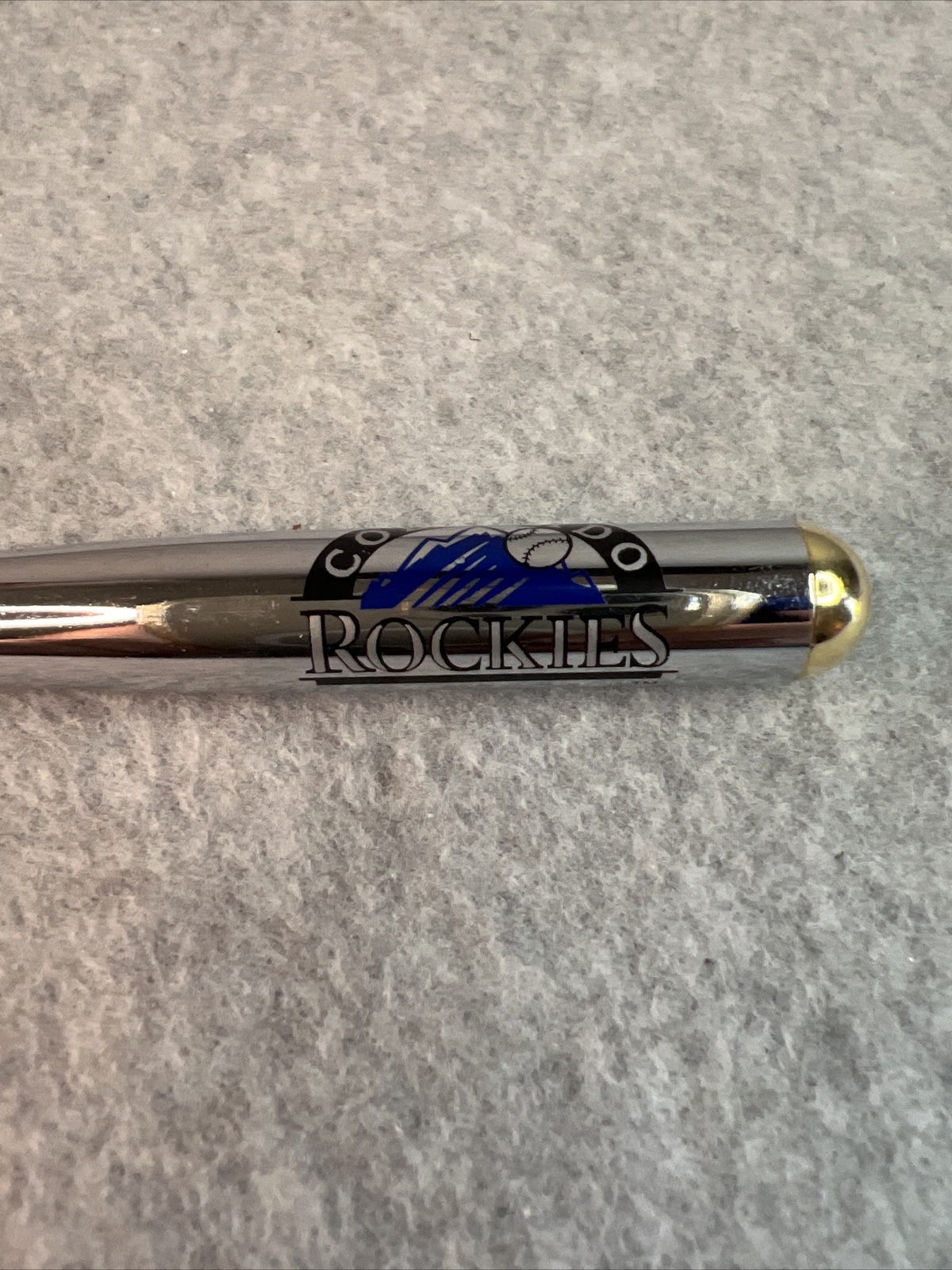 Vintage Colorado Rockies Miniature 5 Inches Baseball Bat Collectors Item