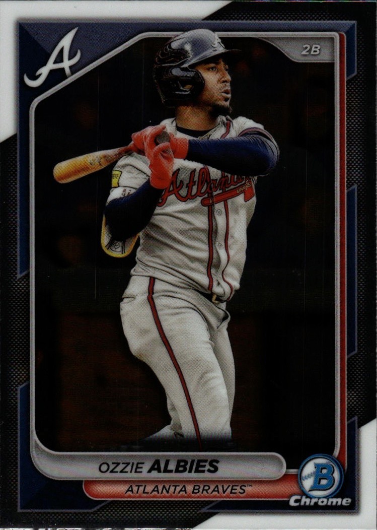 2024 Bowman Chrome [Base] – Ozzie Albies #81 – Braves