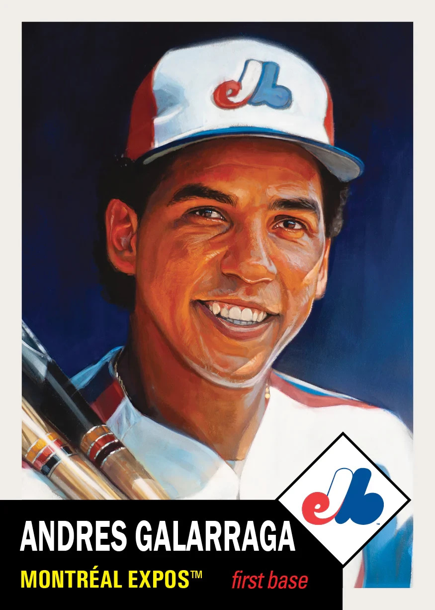 2025 Topps Living Set Card 862 Andres Galarraga- 25 Cents Shipping!