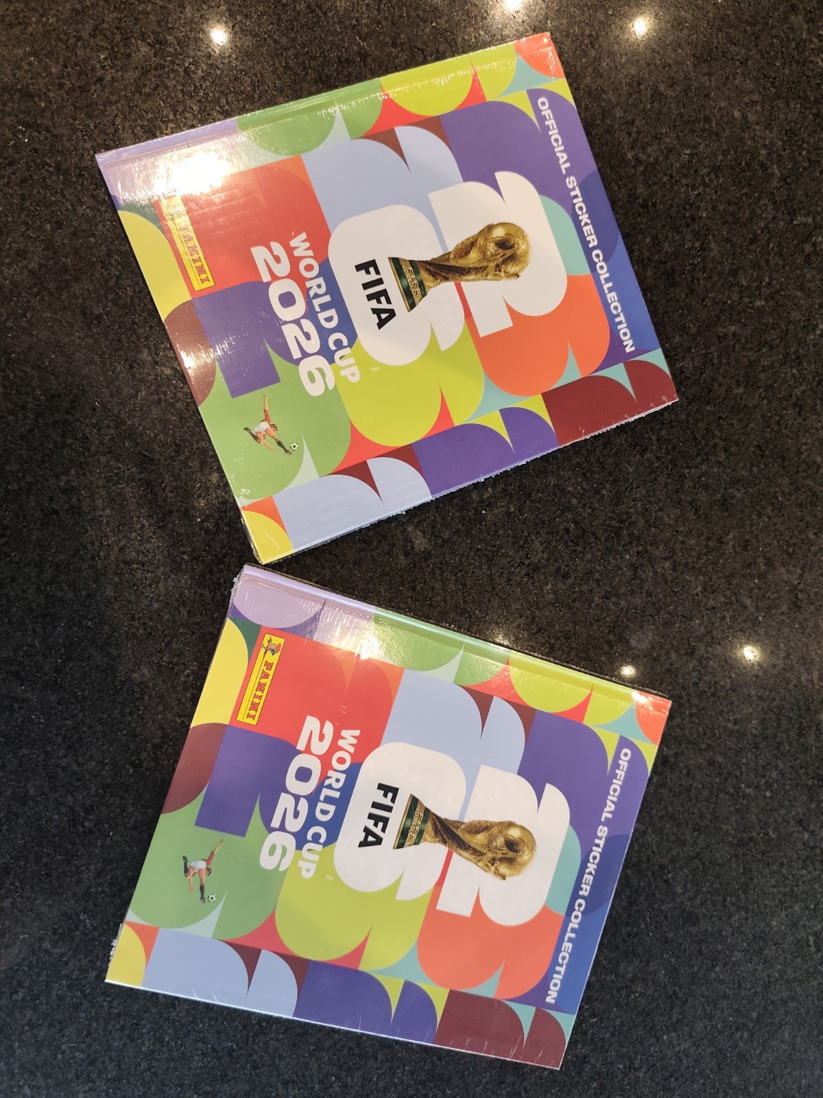 EXPEDITED SHIPPING 2 UNITS PANINI WORLD CUP 2026 LATIN HARD COVER