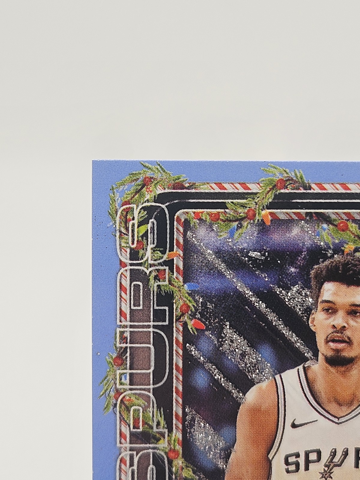 2025-26 Topps Holiday Victor Wembanyama #H156 Holiday Light Blue White RARE -MB