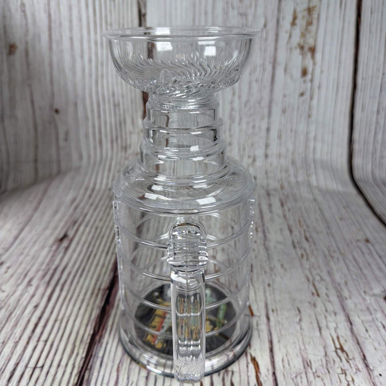 Rare! The Hockey Cup Stanley Cup NHL Plastic Beer Mug Stein 25 oz