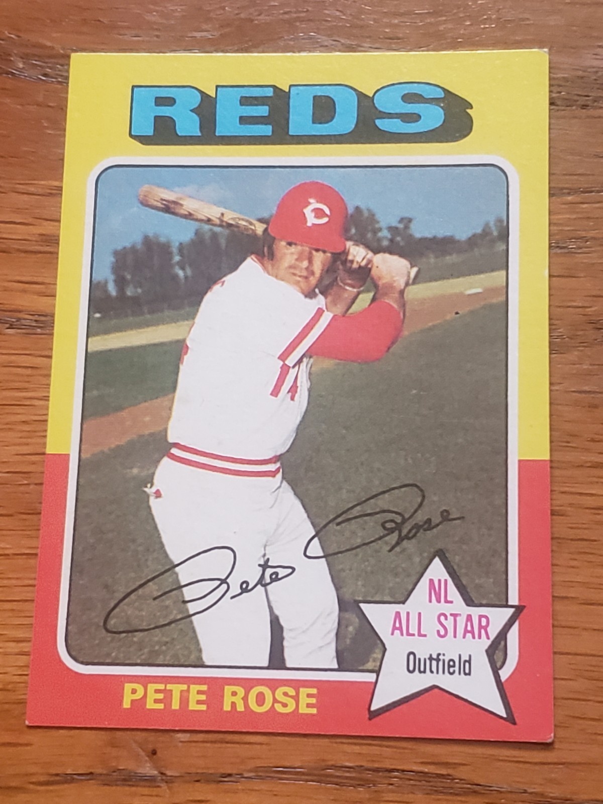 1975 Topps – Pete Rose #320, shoei-2022 stars and 2023 8 bit ballers. raw ex-mt.