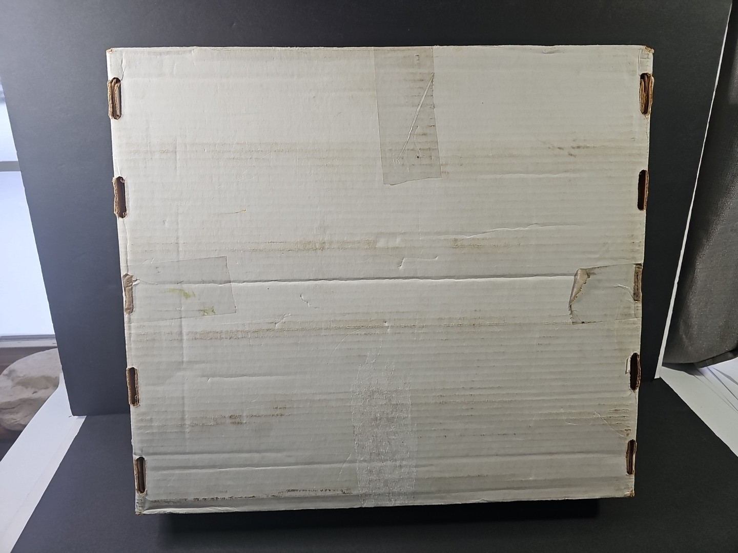 Trading Card Box Holds 5000 Cards 5 Row Monster Storage 4x16x18″ Cardboard W/Lid