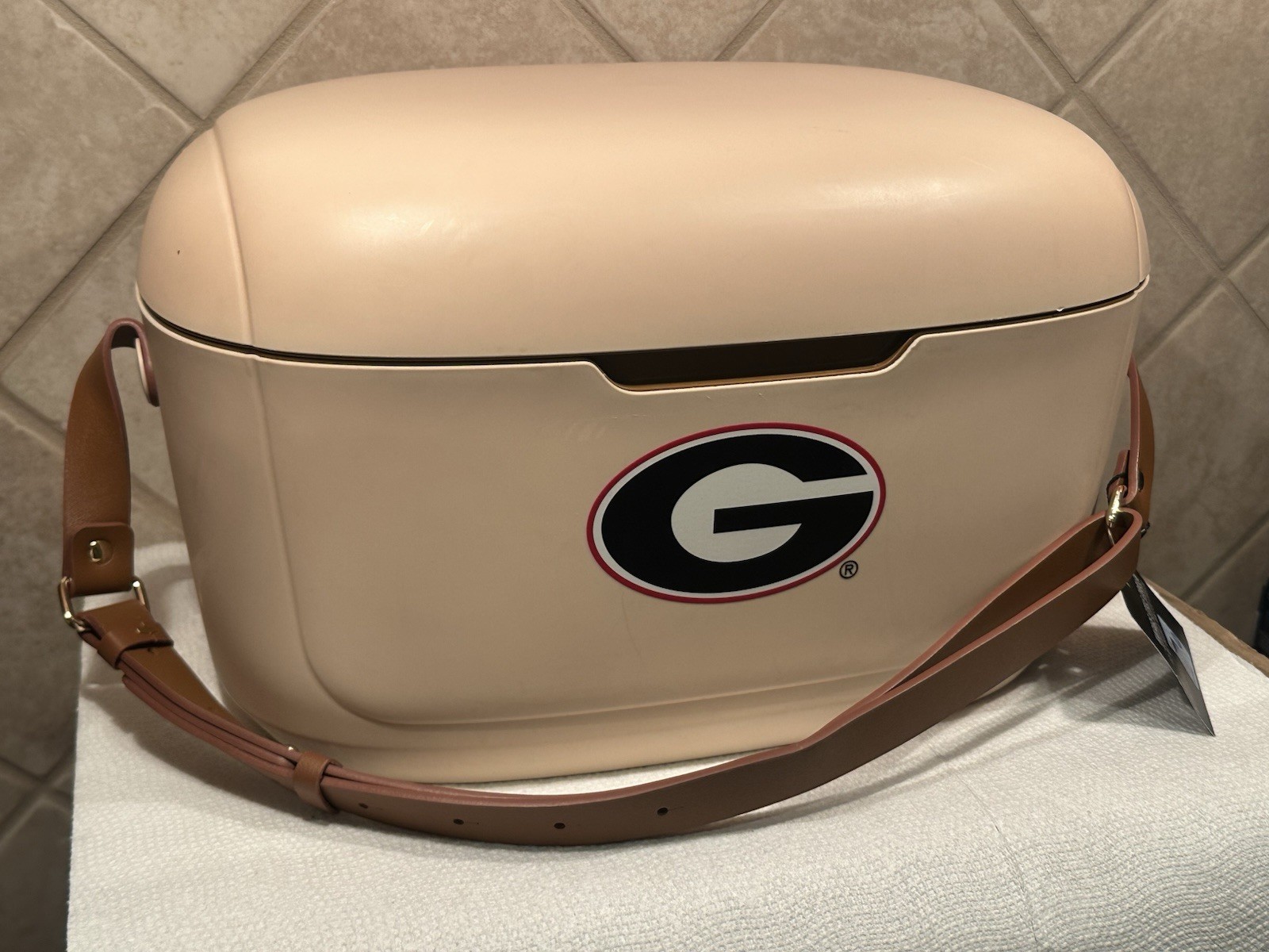 New The Memory Company Licensed NCAA Georgia Bulldogs 12 qt Vintage Style Cooler
