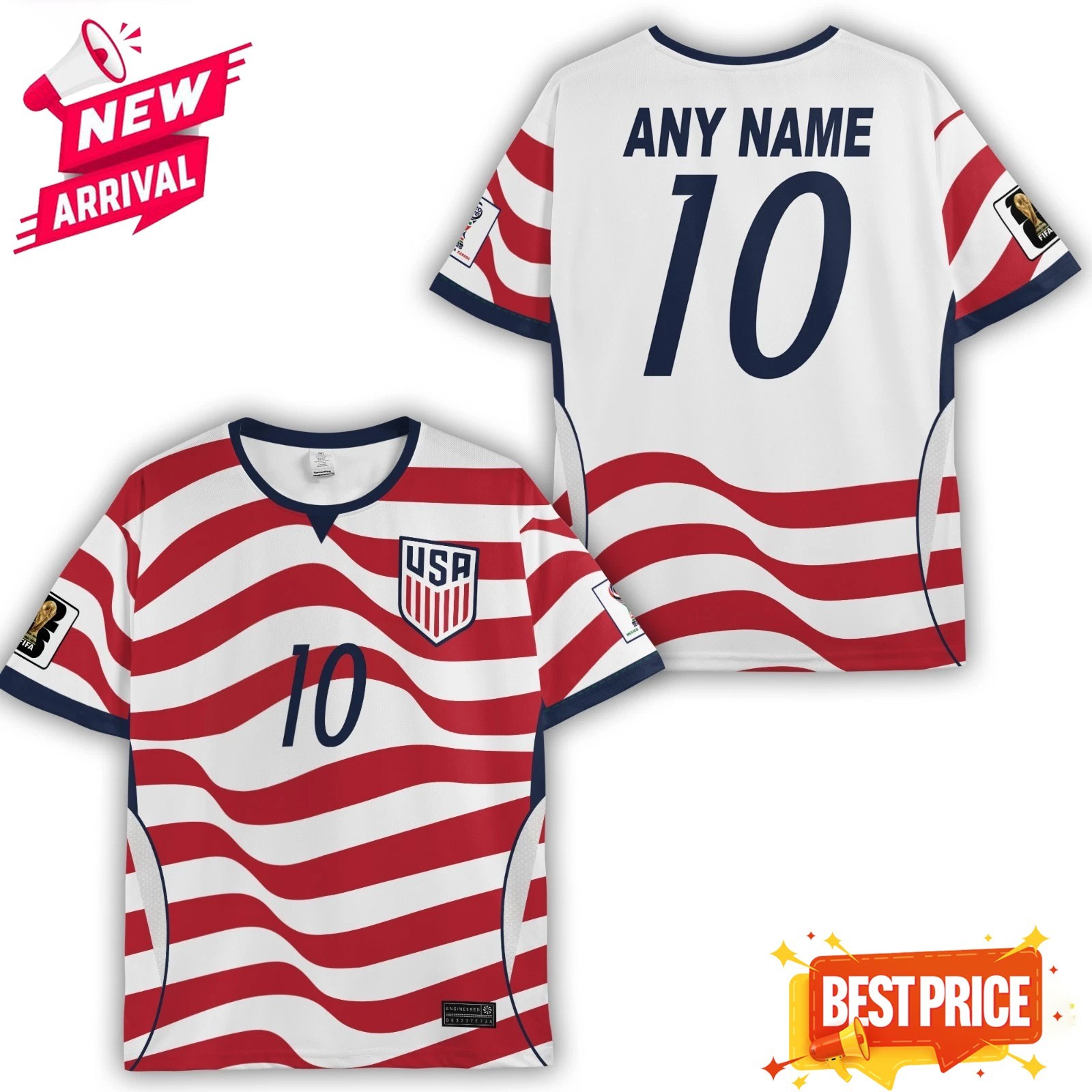 HOT NEW! U.S.A sooccer Jersey – Wold Cup 2026 Unisex Shirt