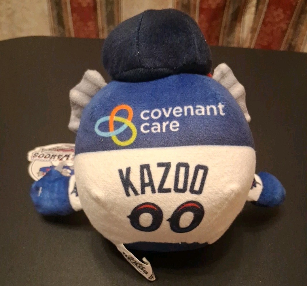 Pensacola Blue Wahoos 6.5″ Plush Kazoo #00 Mascot Rally Heads 2017 MLB Minors