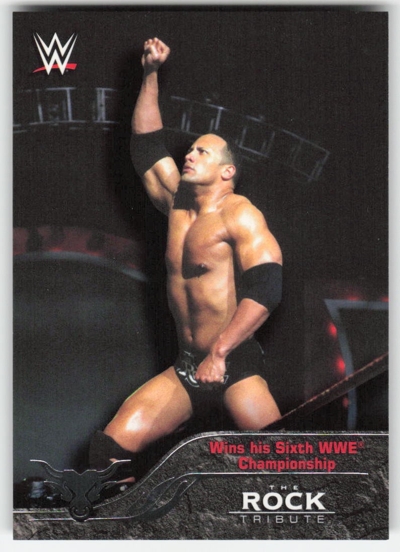 2016 Topps WWE The Rock Tribute The Rock #17
