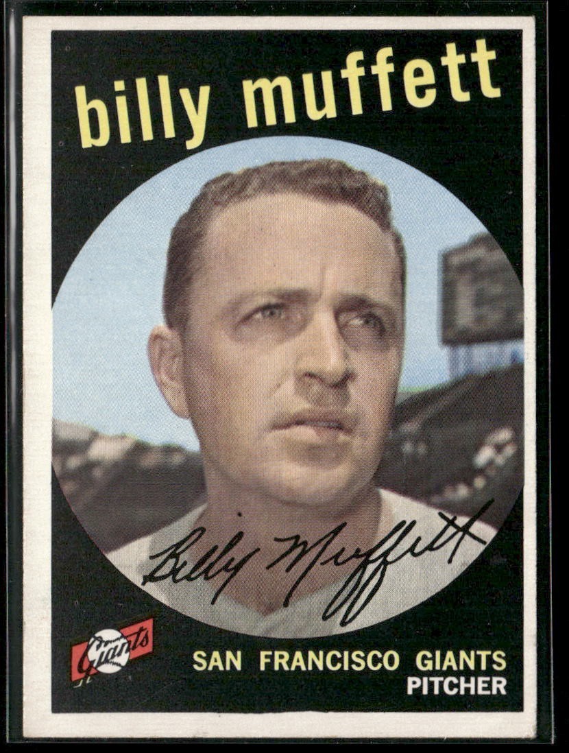 1959 Topps – Billy Muffett #241 ~ VG+ ~