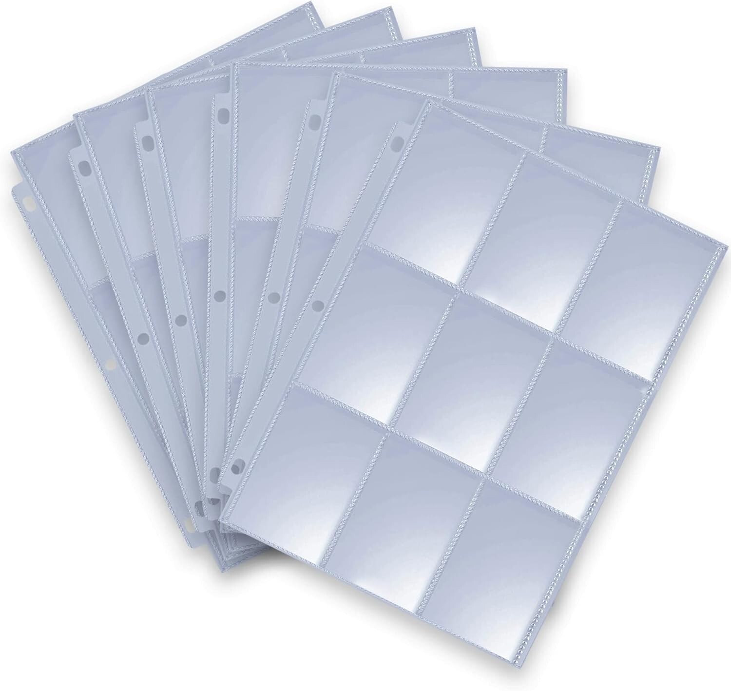 Binder Card Sleeves, 540 Pockets Double-Sided Trading Card, 9 Pocket, 30 Pack