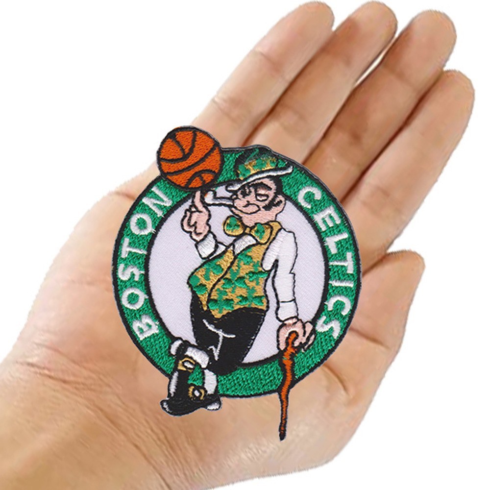 Wholesale Boston Celtics Basketball Logo Size 2.8 in x 3.6 in Sew Iron on Patch