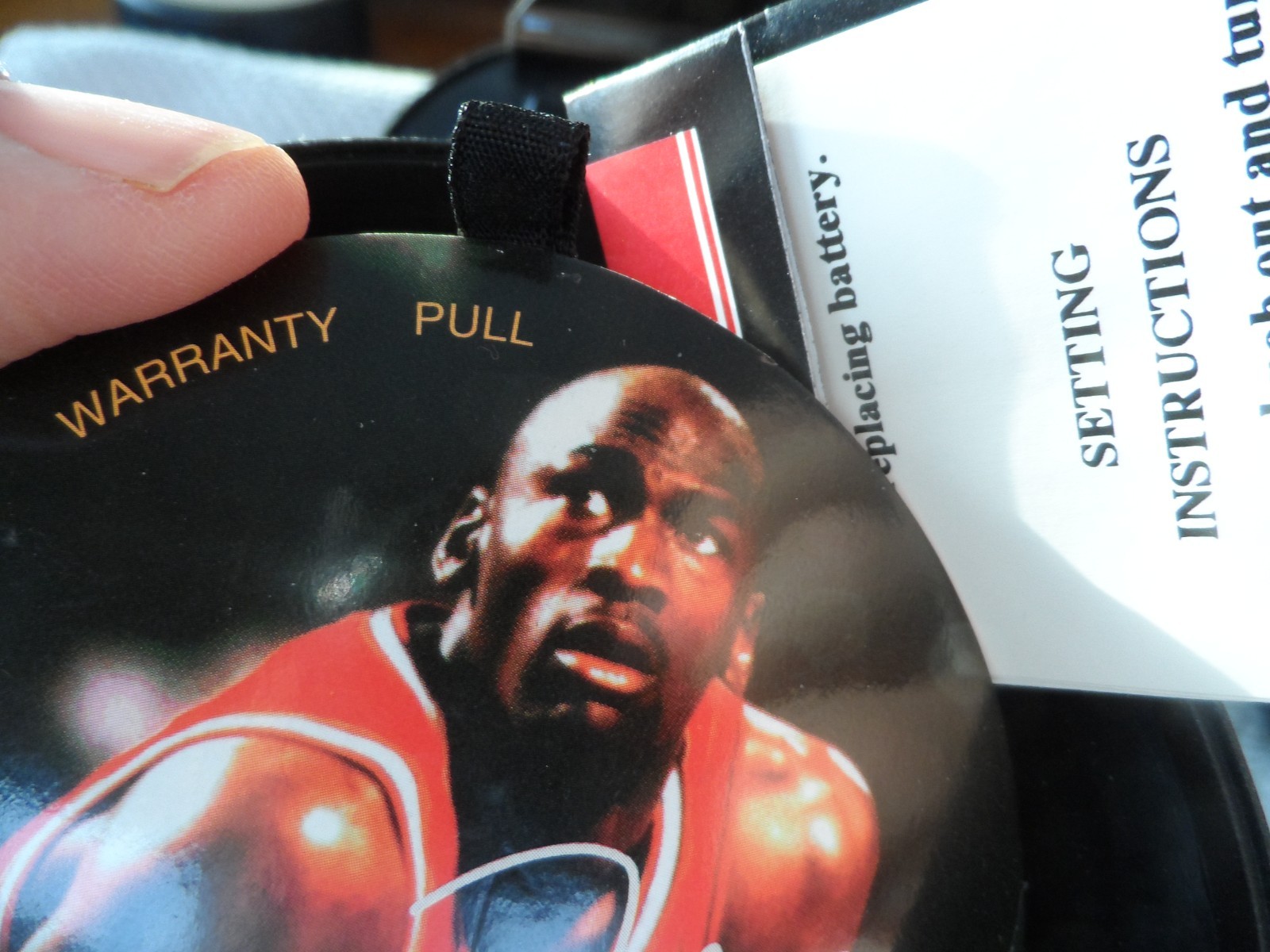 VTG 1997 MICHAEL JORDAN #23 WATCH BY WILSON WATCH UNUSED HINGE BROKEN X-470
