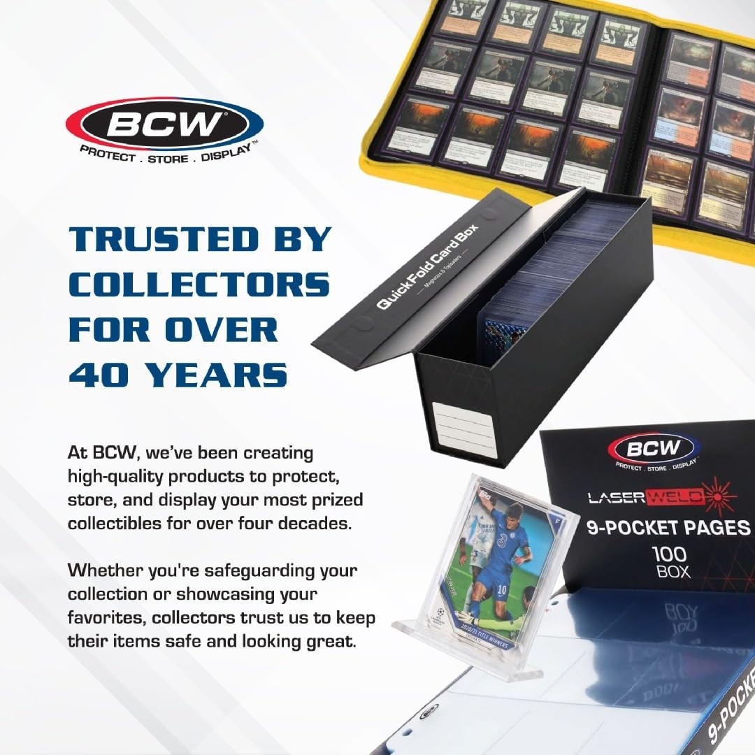 200 BCW Resealable Graded Card Sleeves PSA /Beckett 3 3/4 x 5 1/2 Acid Free DEAL
