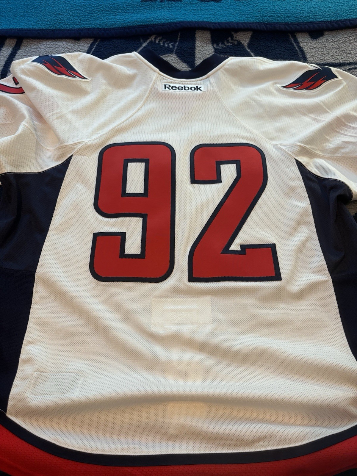 Washington Capitals Reebok Edge 58 #92 No Namebar NHL 2013-14