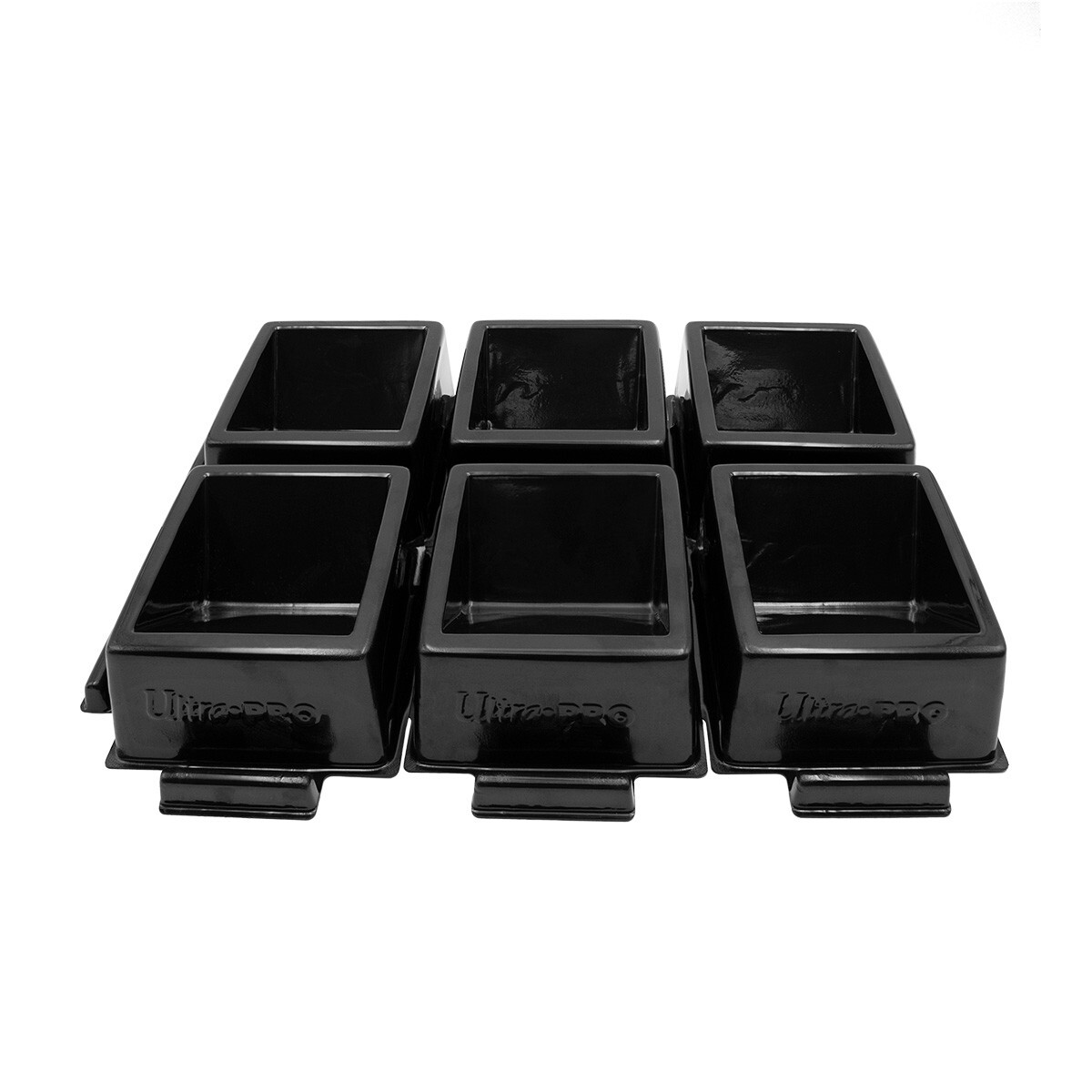 6 Ultra Pro Single Compartment Card Sorting Trays for Toploaders Magnetics Sport