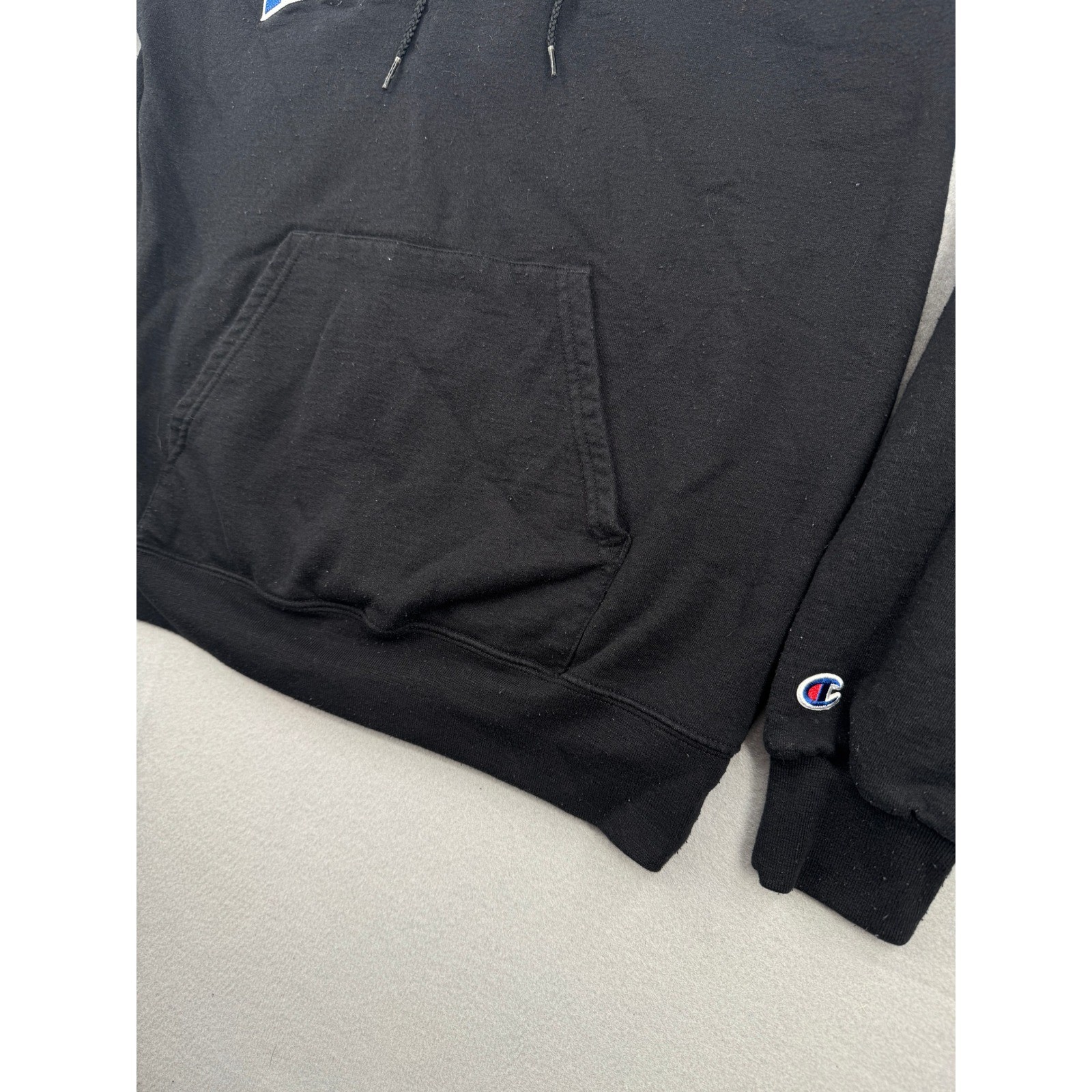 Champion Kentucky Wildcats NCAA Hoodie Black Script Logo Mens M Streetwear