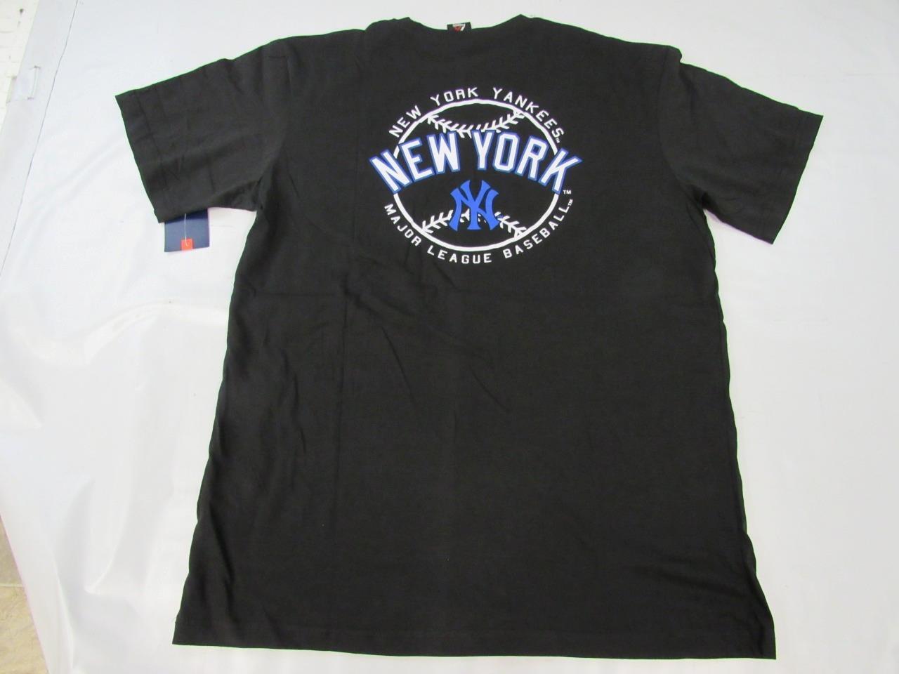 New York Yankees Mens Sizes S-M-L-XL-2XL Black Majestic Shirt