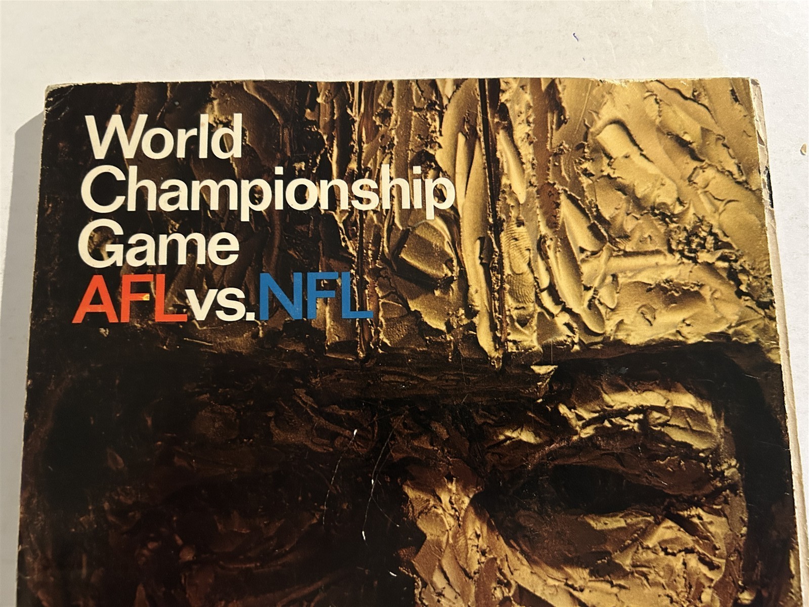 1967 SUPER BOWL I Program GREEN BAY PACKERS vs Kansas City Chiefs STARR Dawson