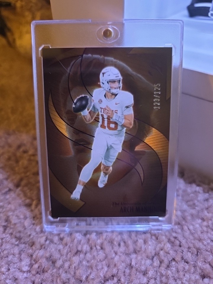 2025 Panini Silhouette Arch Manning Purple /125 #16