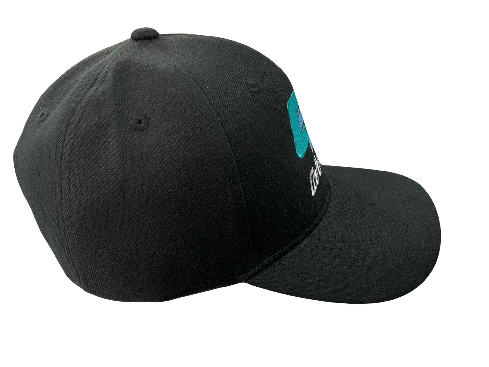 CALTRANS HAT BLACK CALIFORNIA DEPARTMENT 2 LOGOS Embroidery Logo