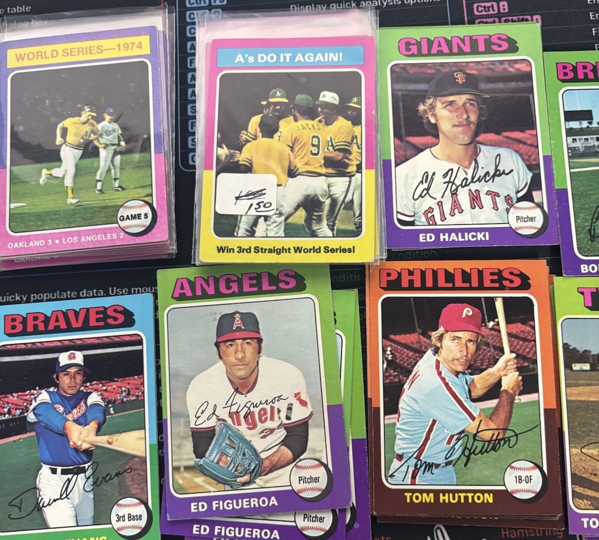 1975 Topps Baseball U-Pick #401-550 VG/VG+ Free Shipping on 3+ Items!
