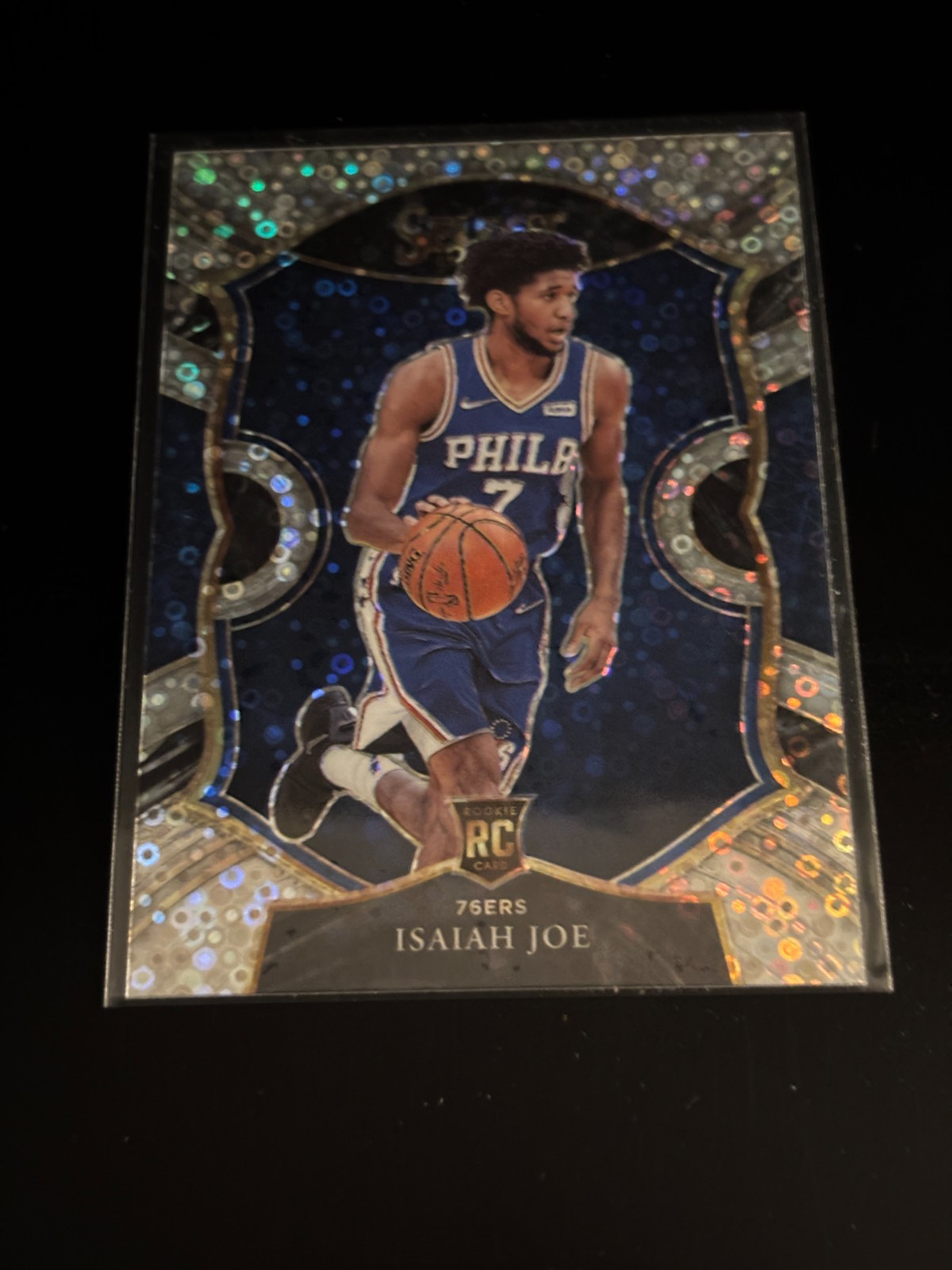 Isaiah Joe 2020-21 Select Conourse Disco Prizm RC 76ers 99