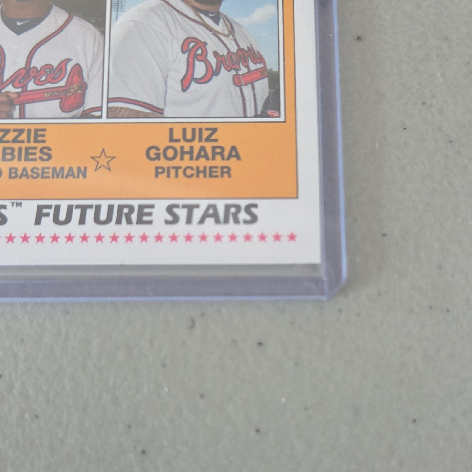 2018 Topps Archives Braves Future Stars Insert #FS-BRA Acuña Albies