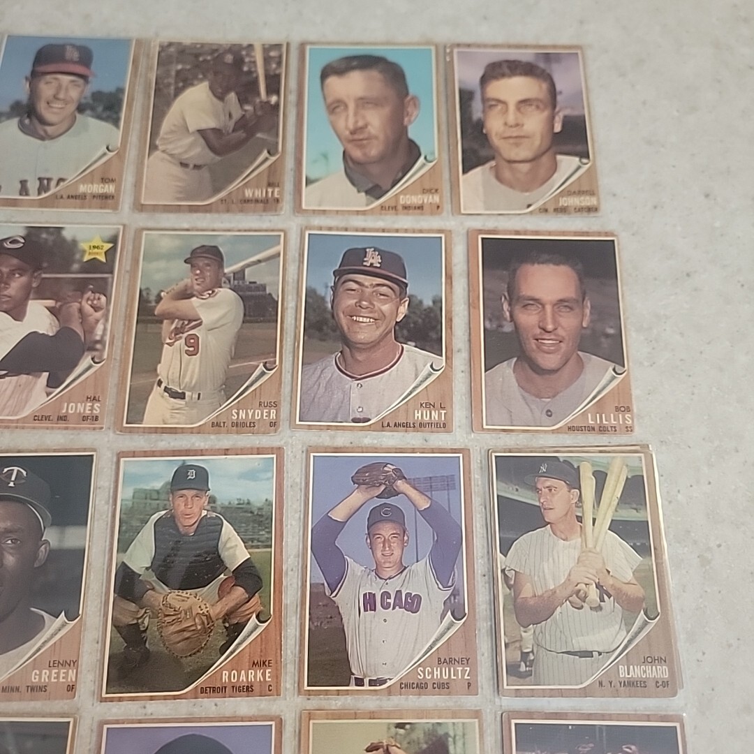 1962 Topps Baseball Your Choice