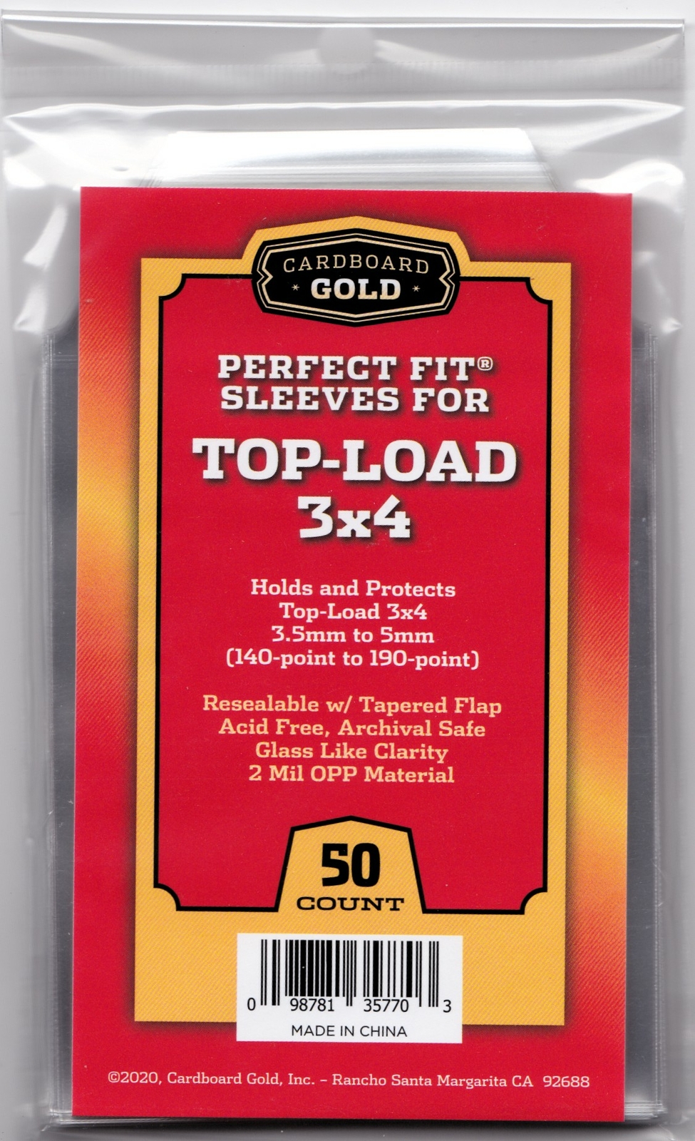 2 x 50 = 100 Perfect Fit Card Sleeves for 130-180 PT Sports Jersey Cards CBG