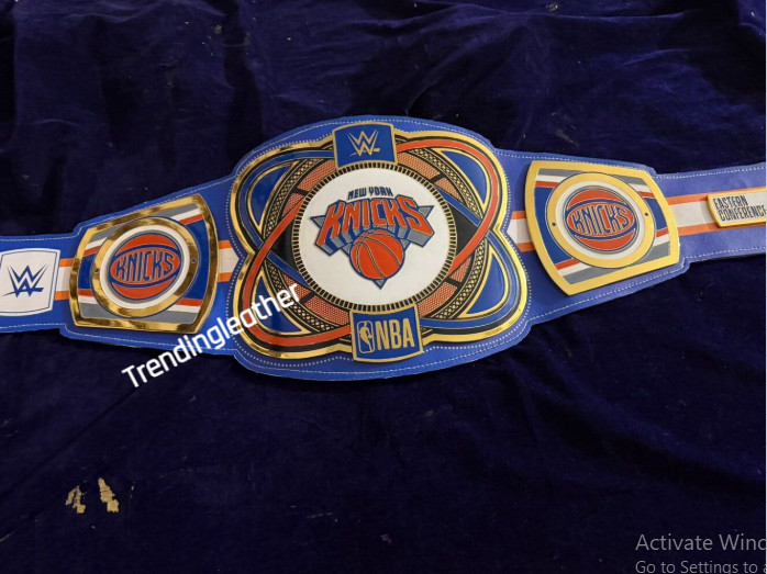 New York Knicks Legacy Title Belt Championship Belt Adult Size Replica