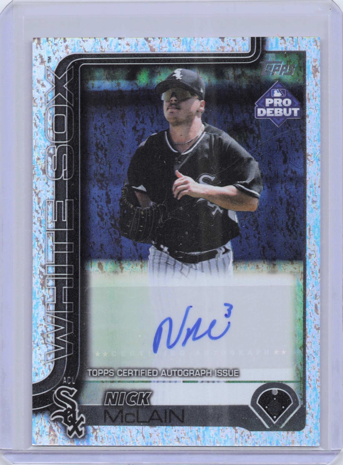 2025 Topps Pro Debut -Autographs Sparkle Foil #PD-190-Nick McLain-AU, SN 105/175